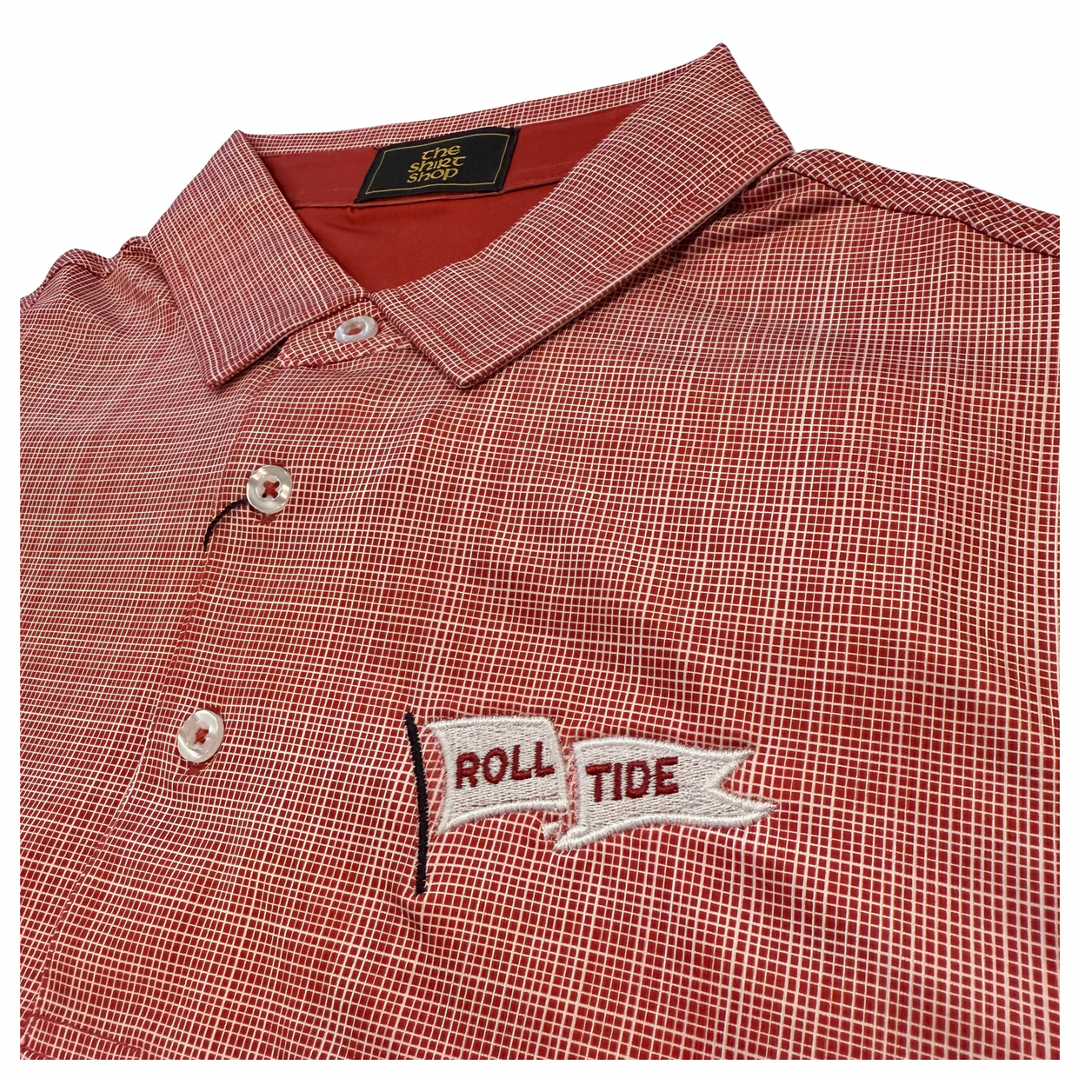 The Shirt Shop 525 Polo- Crimson (Pennant Flag)