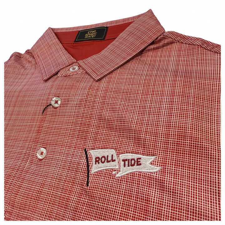 The Shirt Shop 525 Polo- Crimson (Pennant Flag)