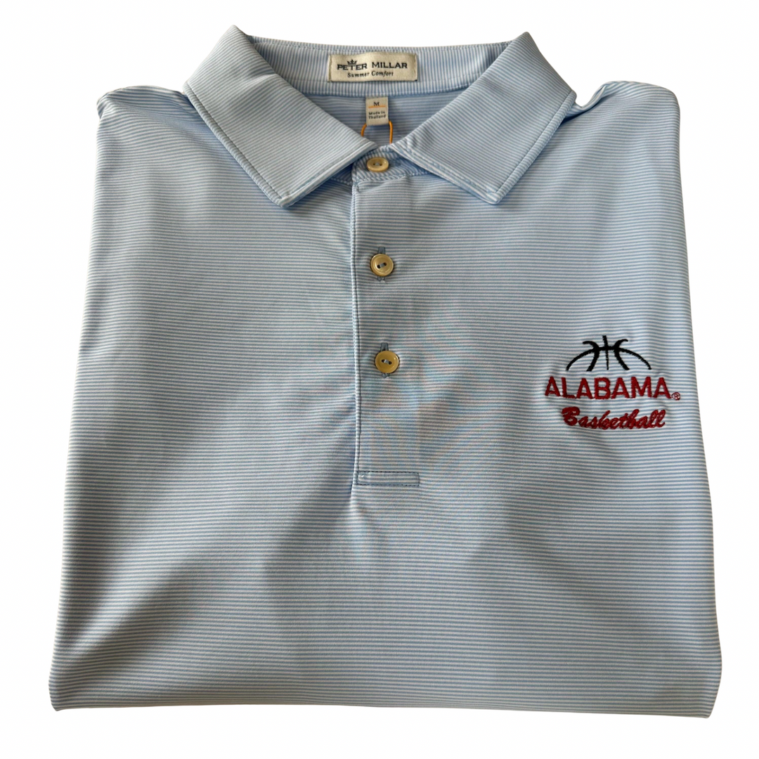 Peter Millar Jubilee Polo- Cottage Blue (AL Basketball)
