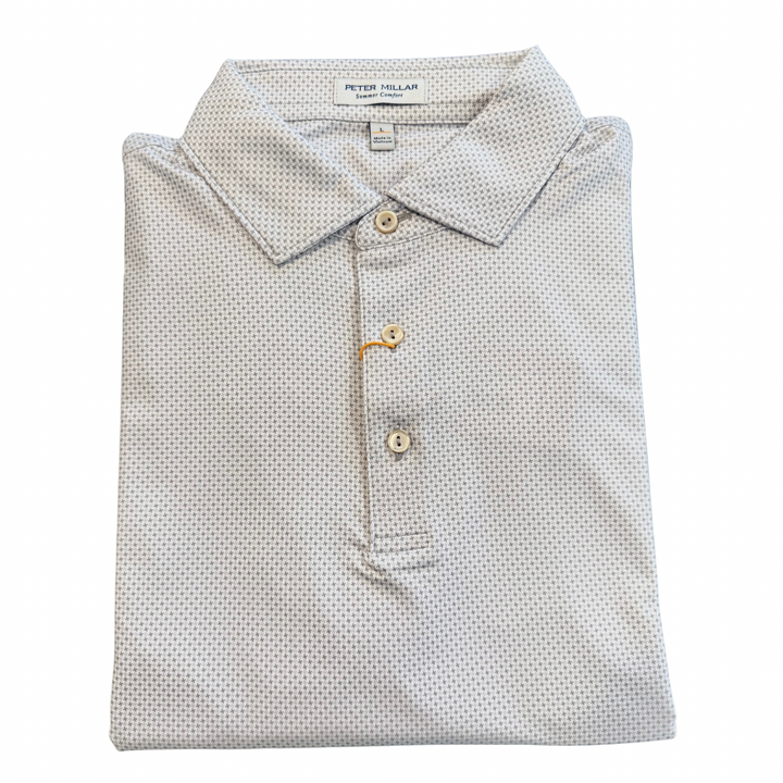 Peter Millar Phoenix Polo- British Grey
