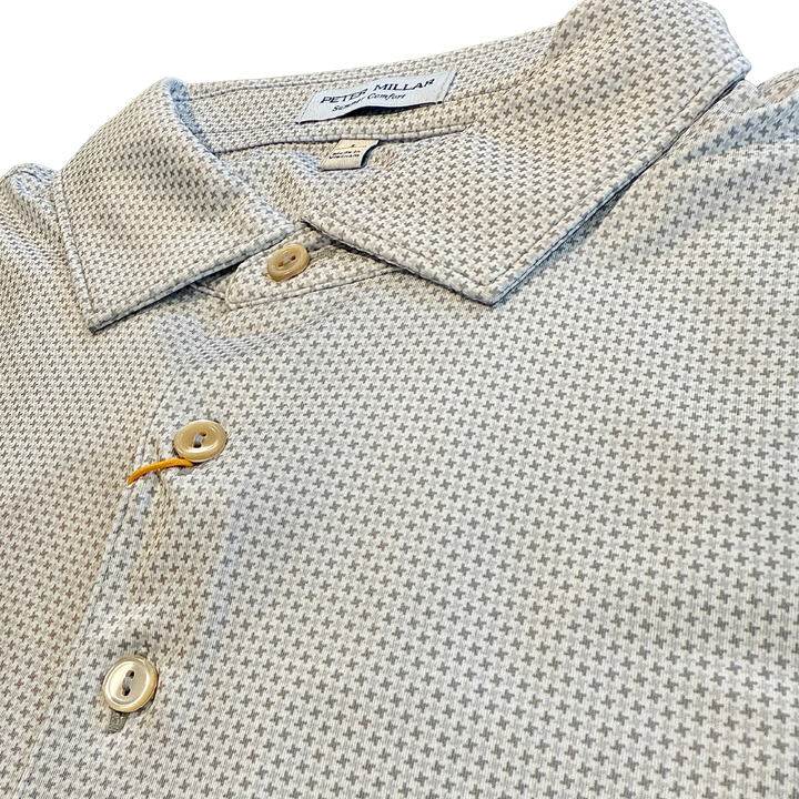 Peter Millar Phoenix Polo- British Grey