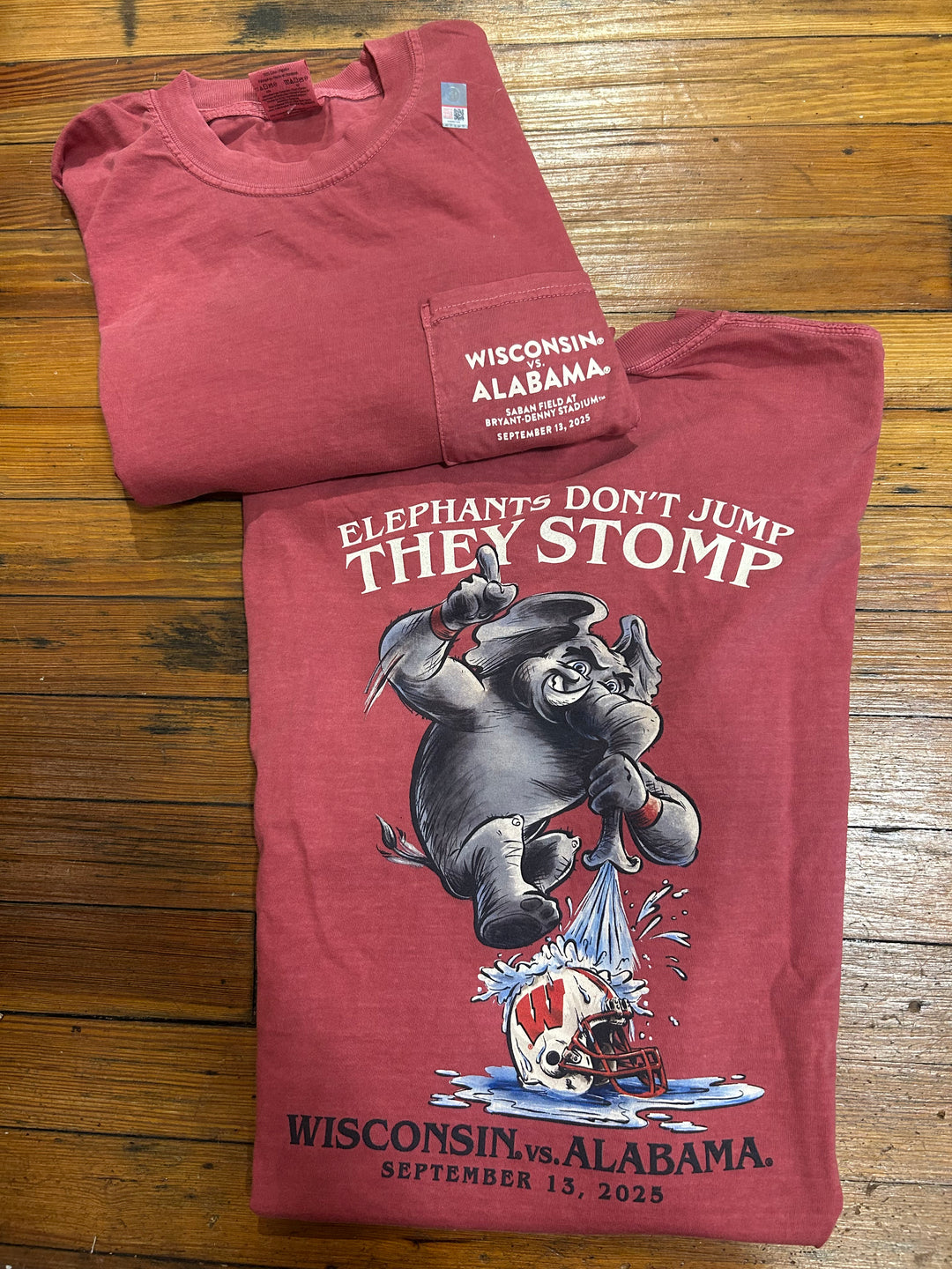 The Shirt Shop Alabama vs. Wisconsin Gameday T-Shirt