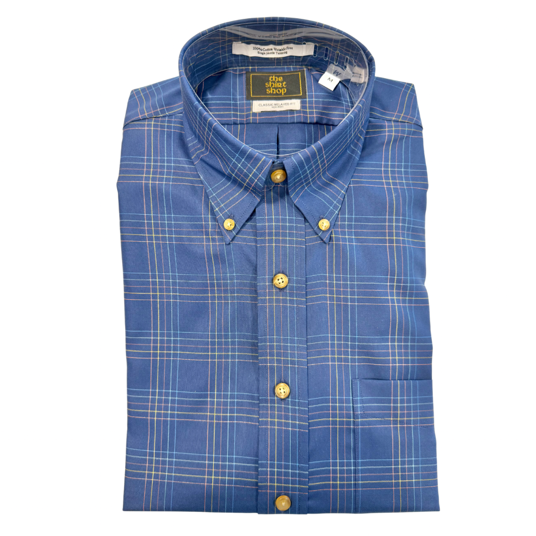 The Shirt Shop Wrinkle Free Button Down- The Shepard M