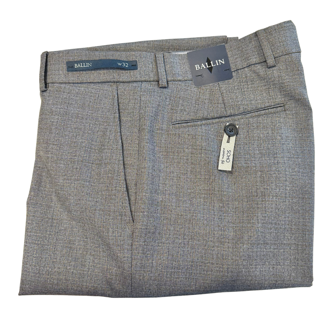 Ballin Modern Fit Fancy Solid Dress Pant - Blue Mix 32 Ballin Modern Fit Fancy Solid Dress Pant - Blue Mix 32