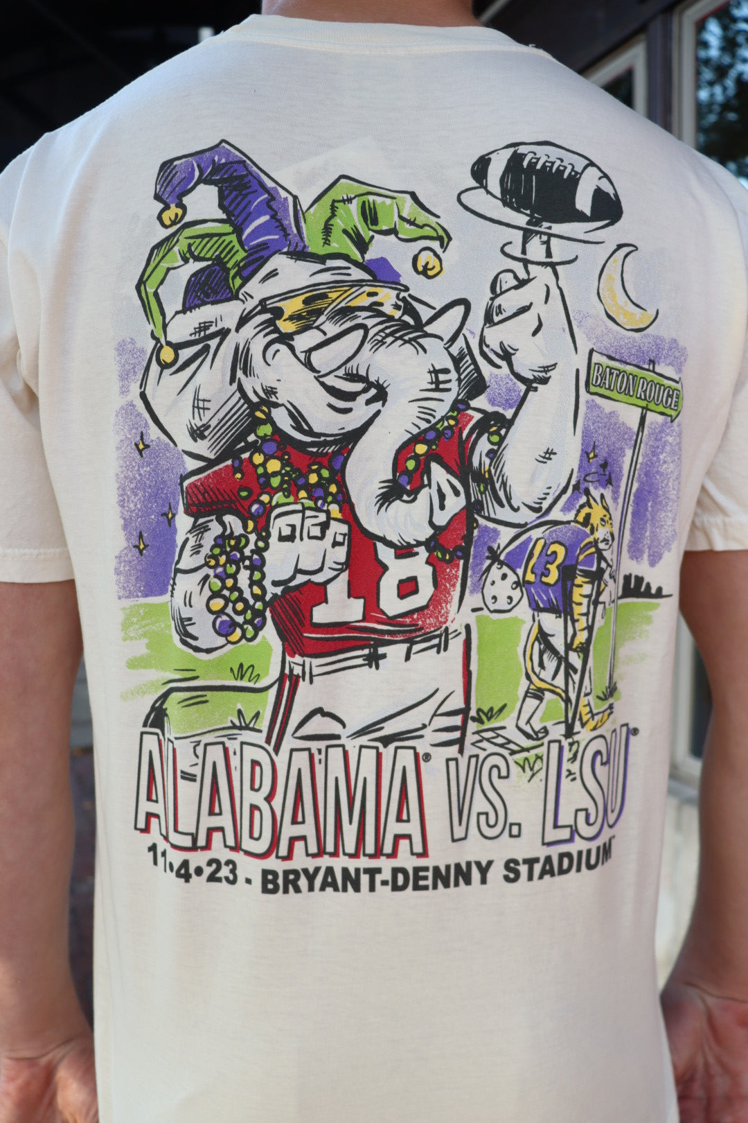 The Shirt Shop Alabama vs. LSU Game Day T-Shirt