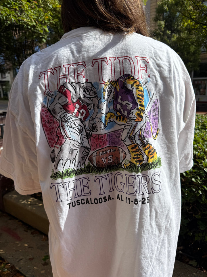 The Shirt Shop Alabama vs. LSU Gameday T-Shirt