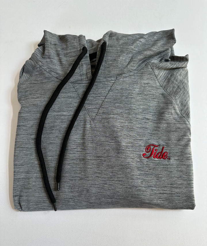 The Shirt Shop Melange Hoodie- Black (Tide Script)