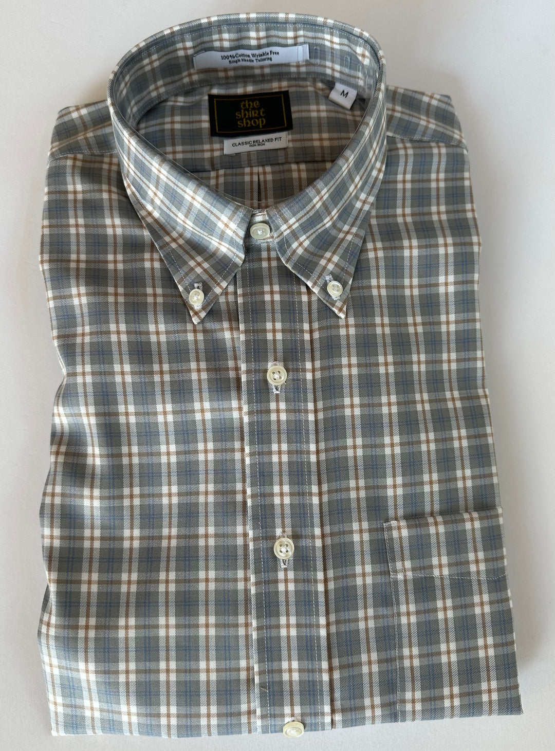 The Shirt Shop Wrinkle Free Button Down - Tristan