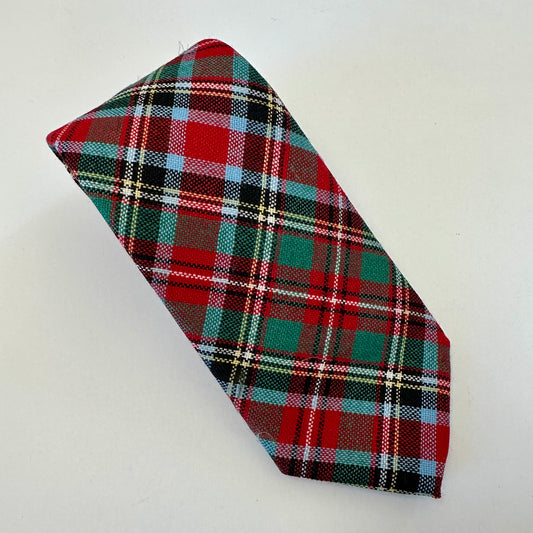 R Hanauer Tie - Carolina Tartan