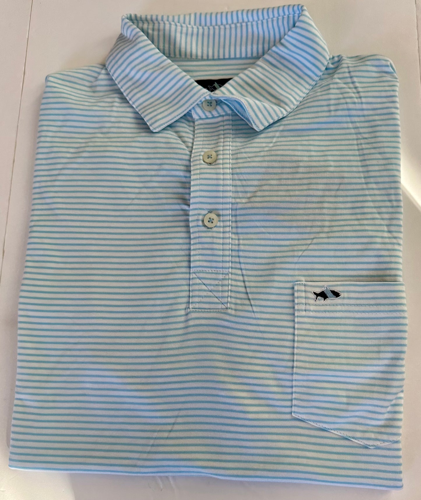 Fish Hippie Pamlico Stripe Polo (4 Colors)