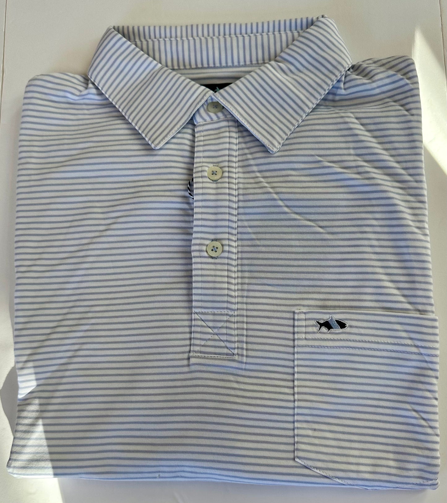 Fish Hippie Pamlico Stripe Polo (4 Colors)