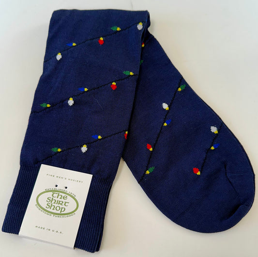 The Shirt Shop Dress Sock - Christmas Lights