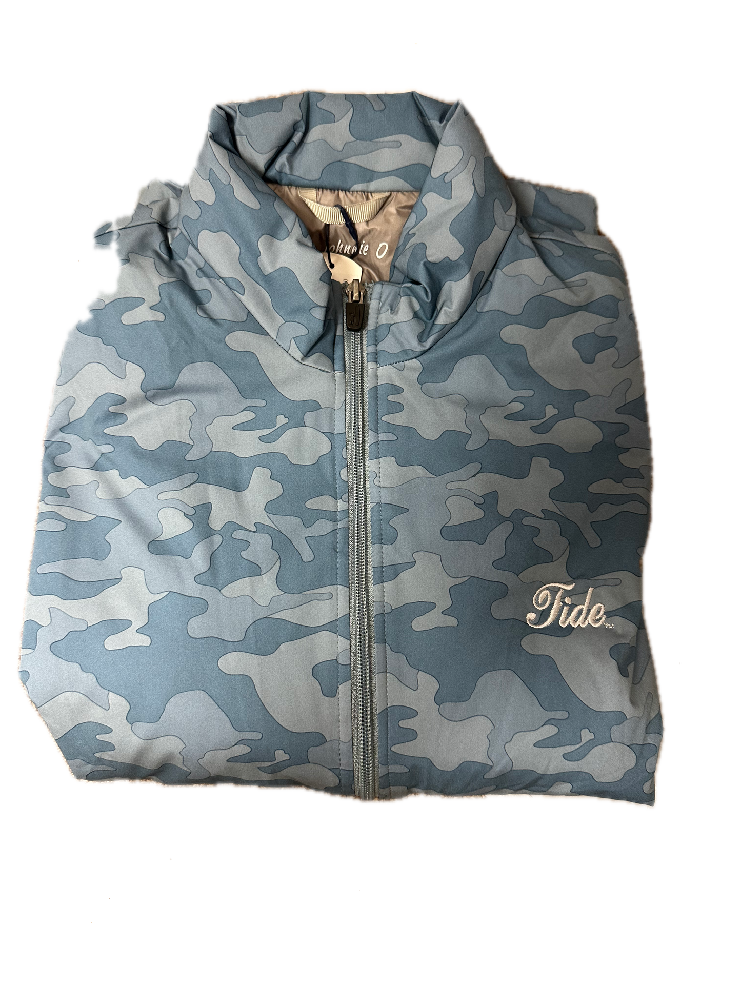 Johnnie O Rippen Camo Vest (Tide Script)