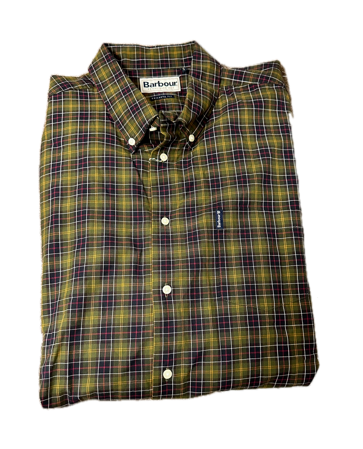 Barbour Tartan Long Sleeve Button Down