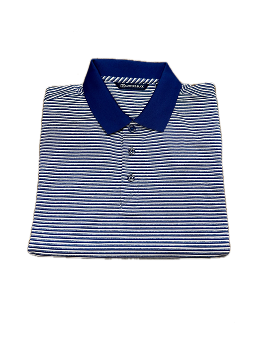 Cutter & Buck Tonal Stripe Polos (5 Colors)