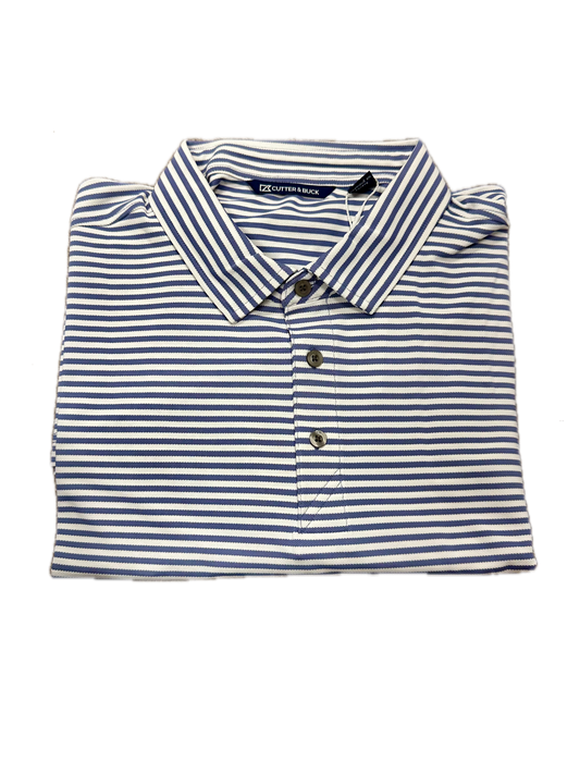 Cutter & Buck Striped Polos (2 Colors)