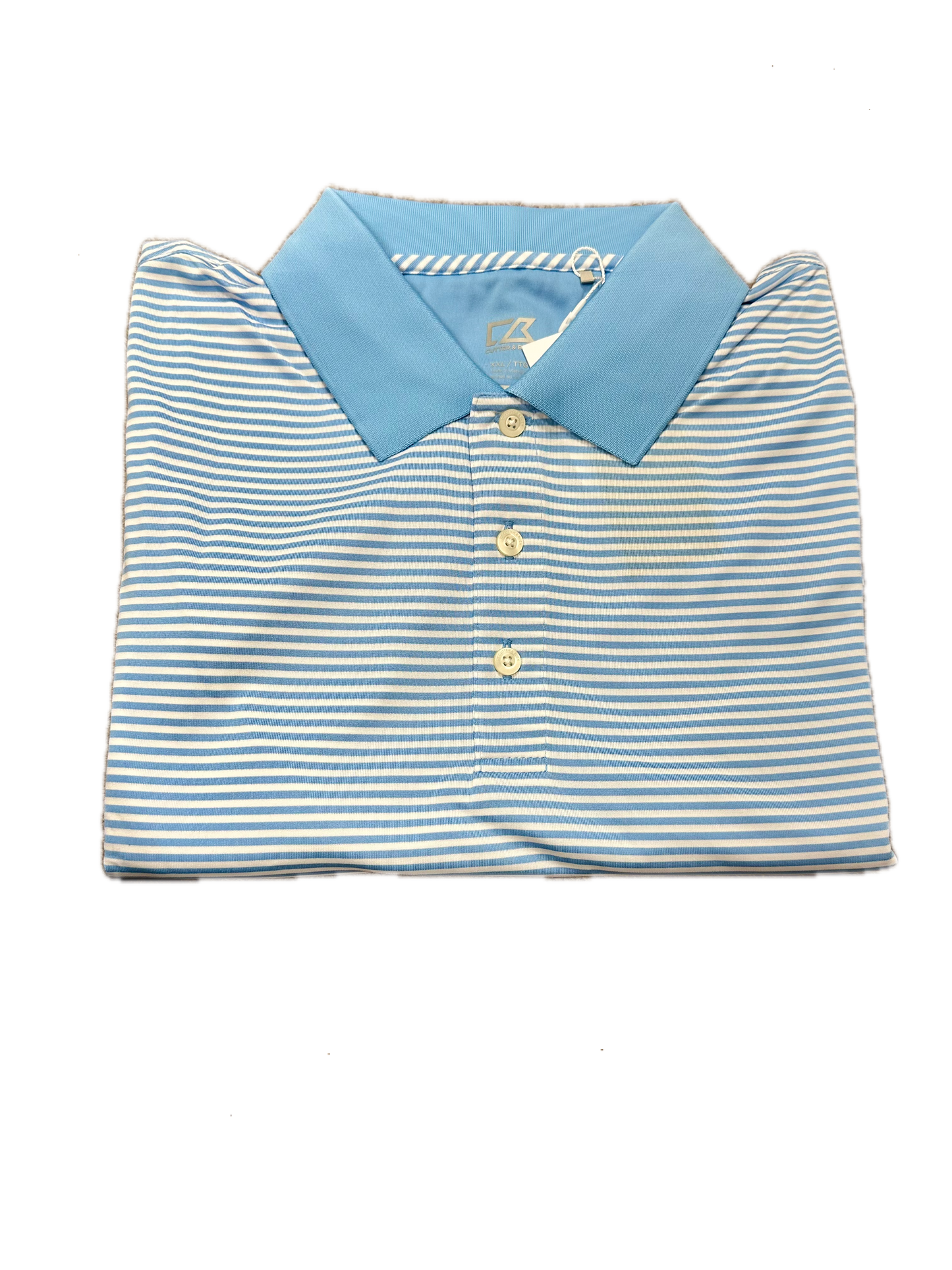 Cutter & Buck Striped Polos (2 Colors)