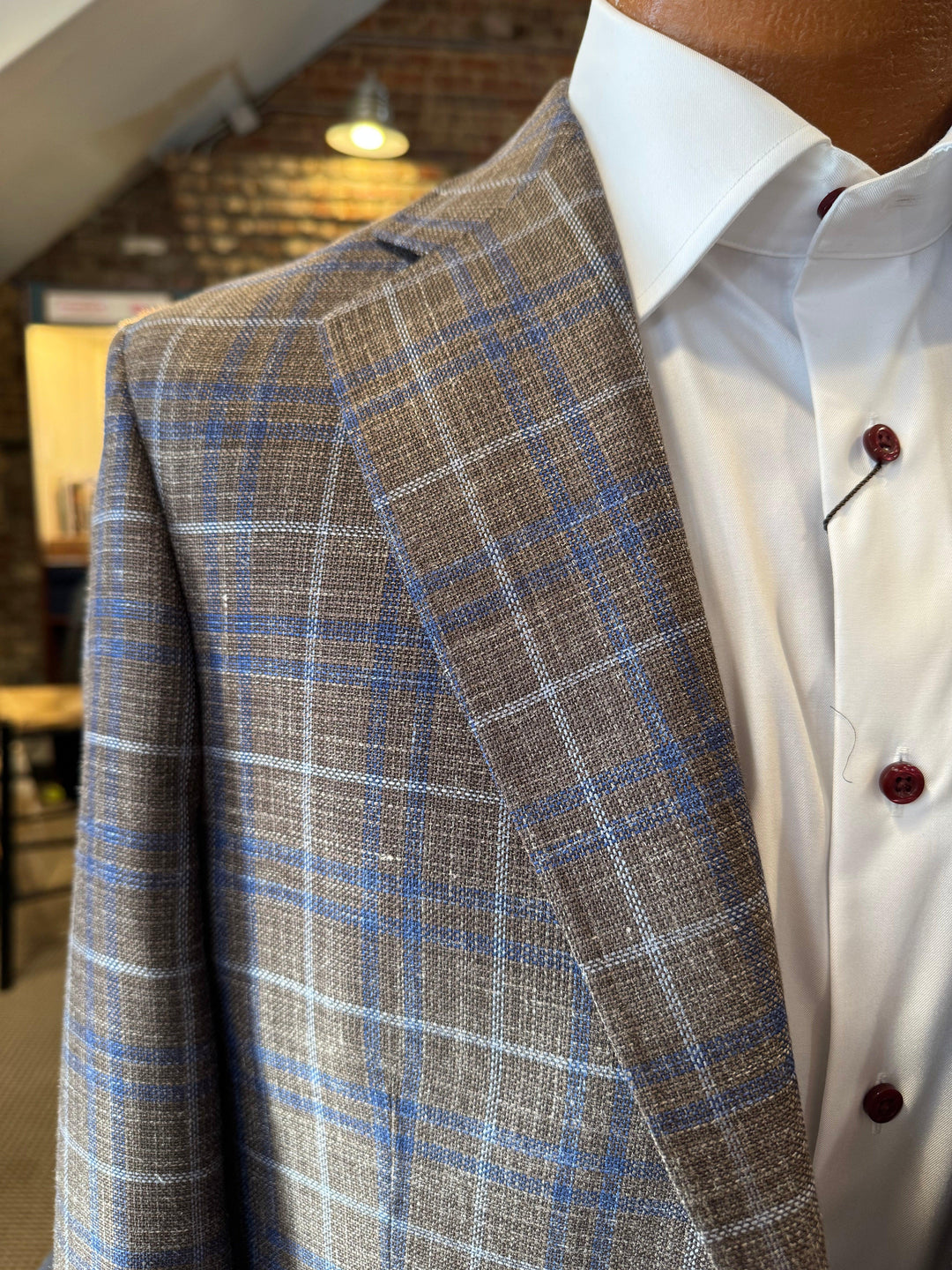 Peter Millar Brown Windowpane Sport Coat The Shirt Shop Peter Millar Brown Windowpane Sport Coat The Shirt Shop