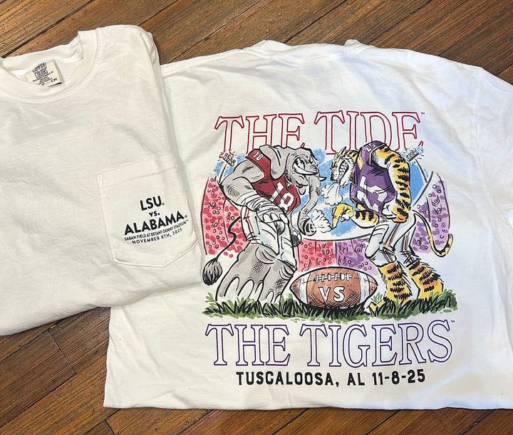 The Shirt Shop Alabama vs. LSU Gameday T-Shirt