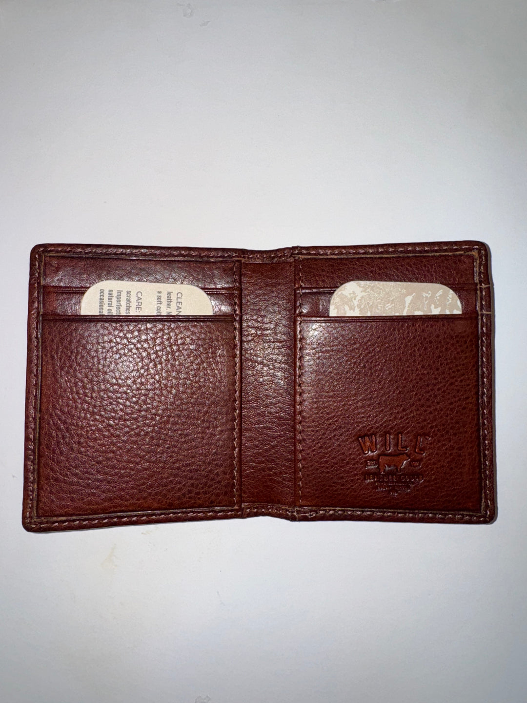 Will Leather Goods Classic Front Pocket Wallet