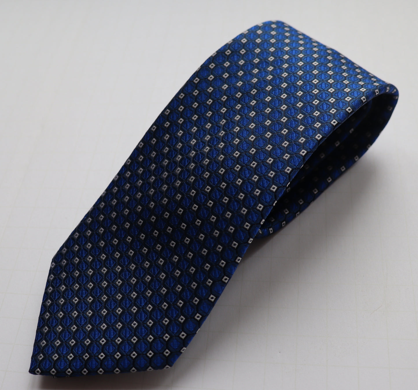 The Shirt Shop Tie - Navy Blue Neat