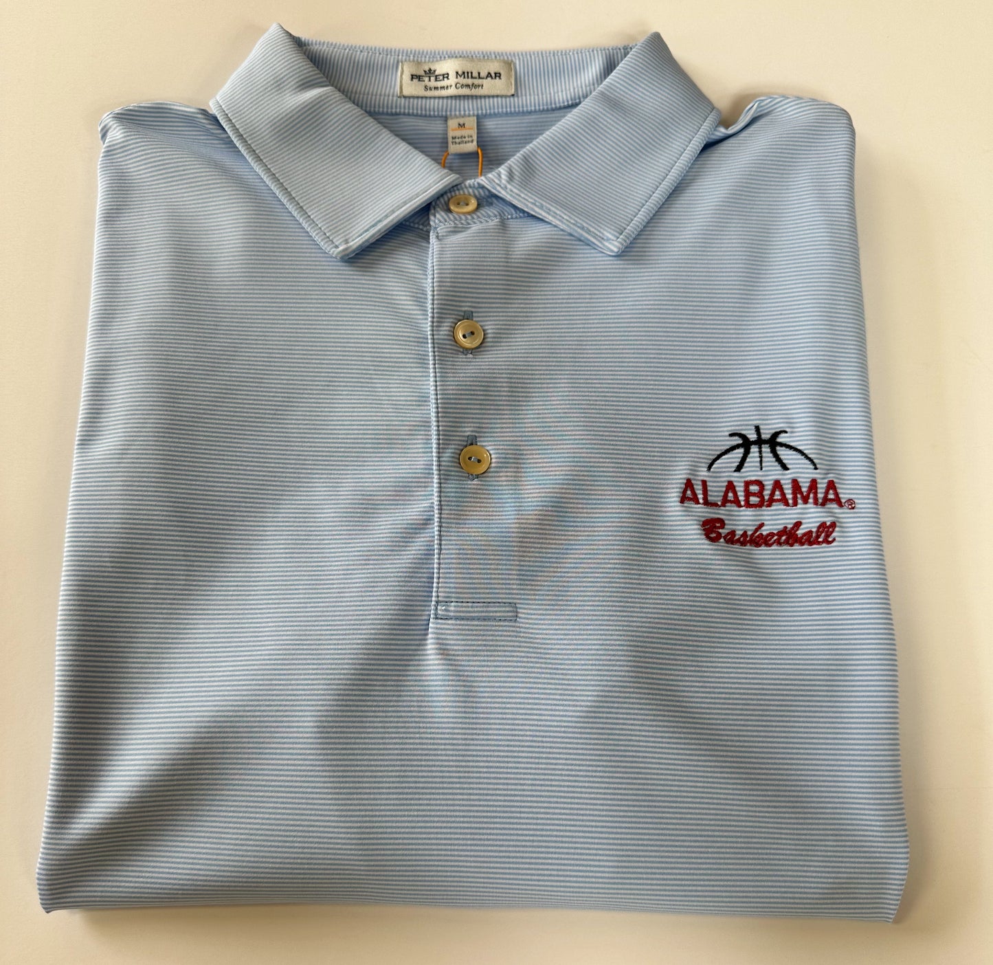 Peter Millar Cottage Blue Jubilee Polo (AL Basketball)