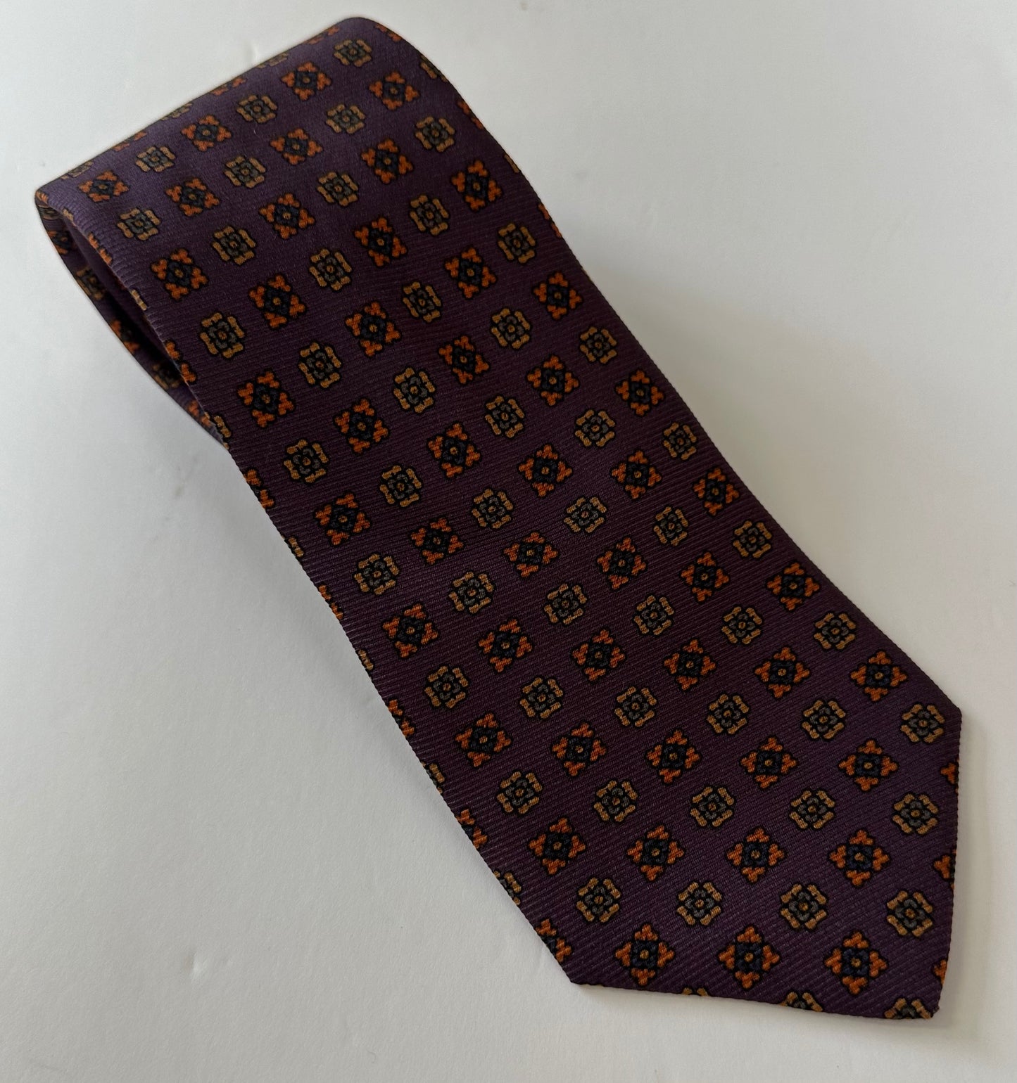 R. Hanauer Tie - Purple Alexander Neats