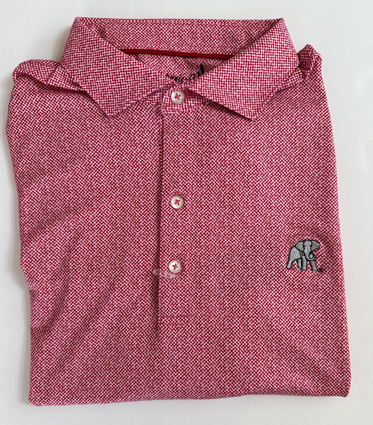 Johnnie-O Crimson Hinson Polo (TSS Elephant)