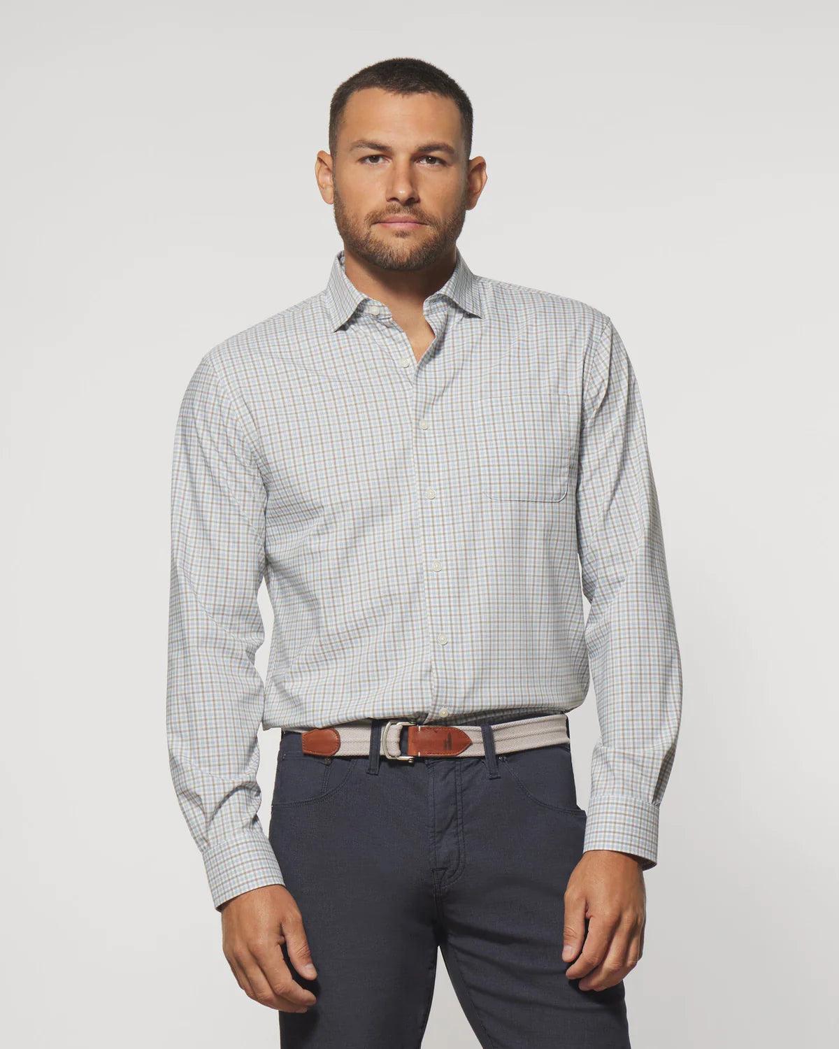 Johnnie-O Acadia Performance Button Up Shirt