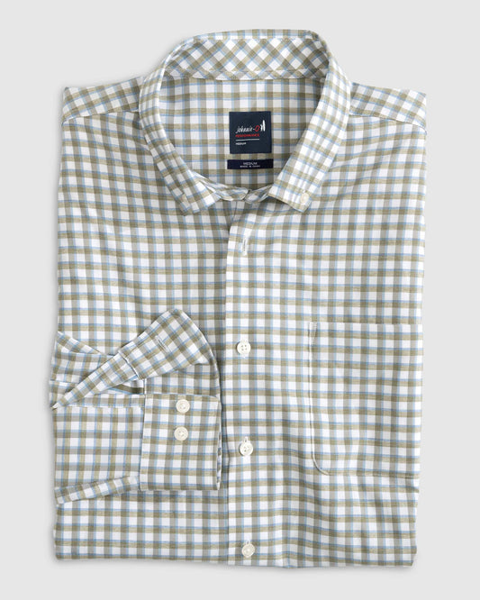 Johnnie-O Mead Performance Button Up Shirt