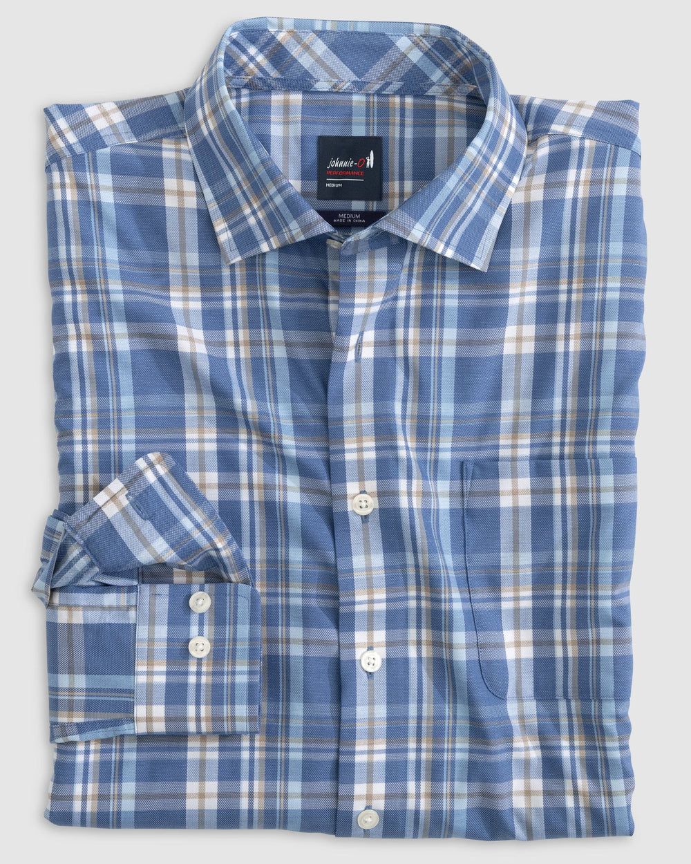 Johnnie-O Lassen Performance Button Up Shirt