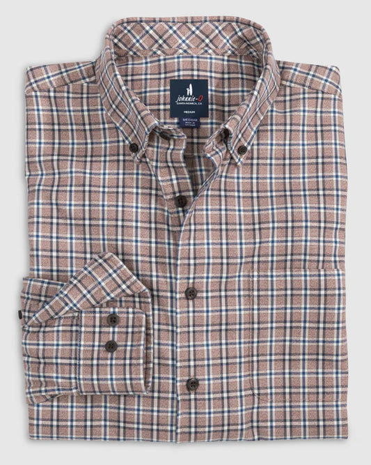 Johnnie-O Celo Flannel Button Up