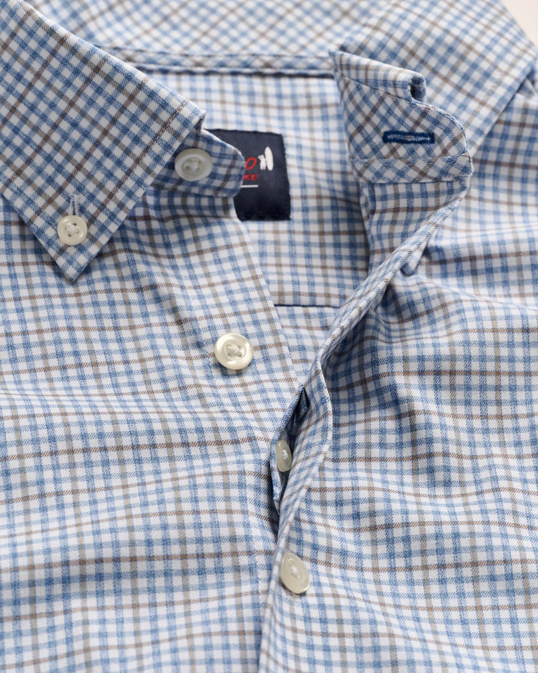 Johnnie-O Koby Everyday Performance Button Down Shirt- Navy