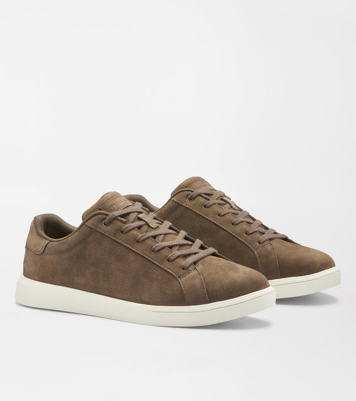 Peter Millar Drift Classic Nubuck Sneaker - Oak