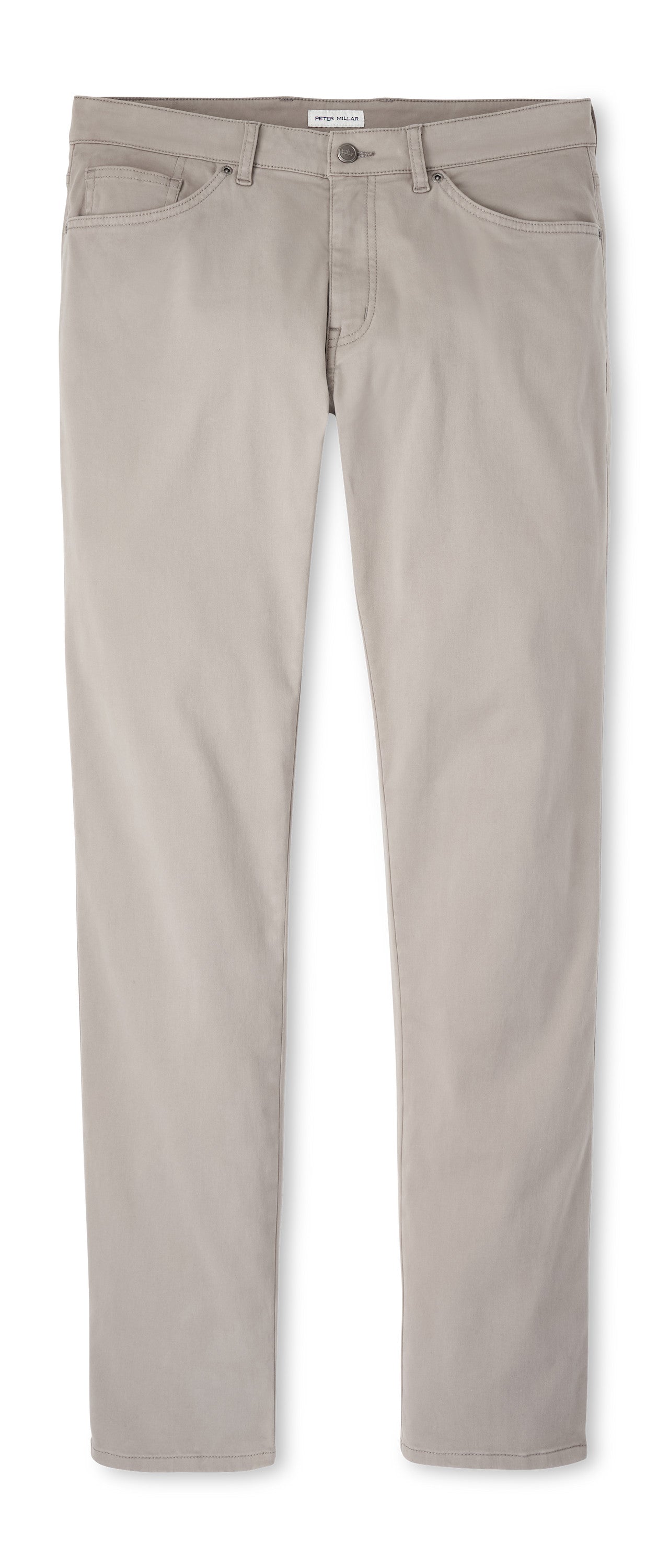 Peter Millar Signature Sateen Five Pocket - Gale Gray