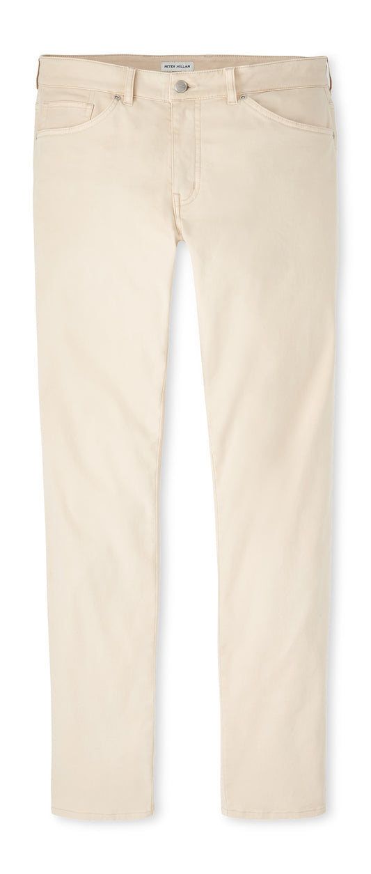 Peter Millar Signature Sateen Five Pocket - Sand