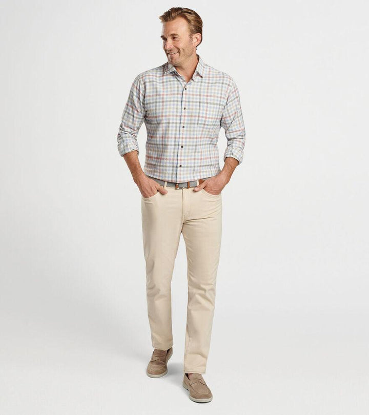 Peter Millar White Rock Cotton Sport Shirt (2 Colors)