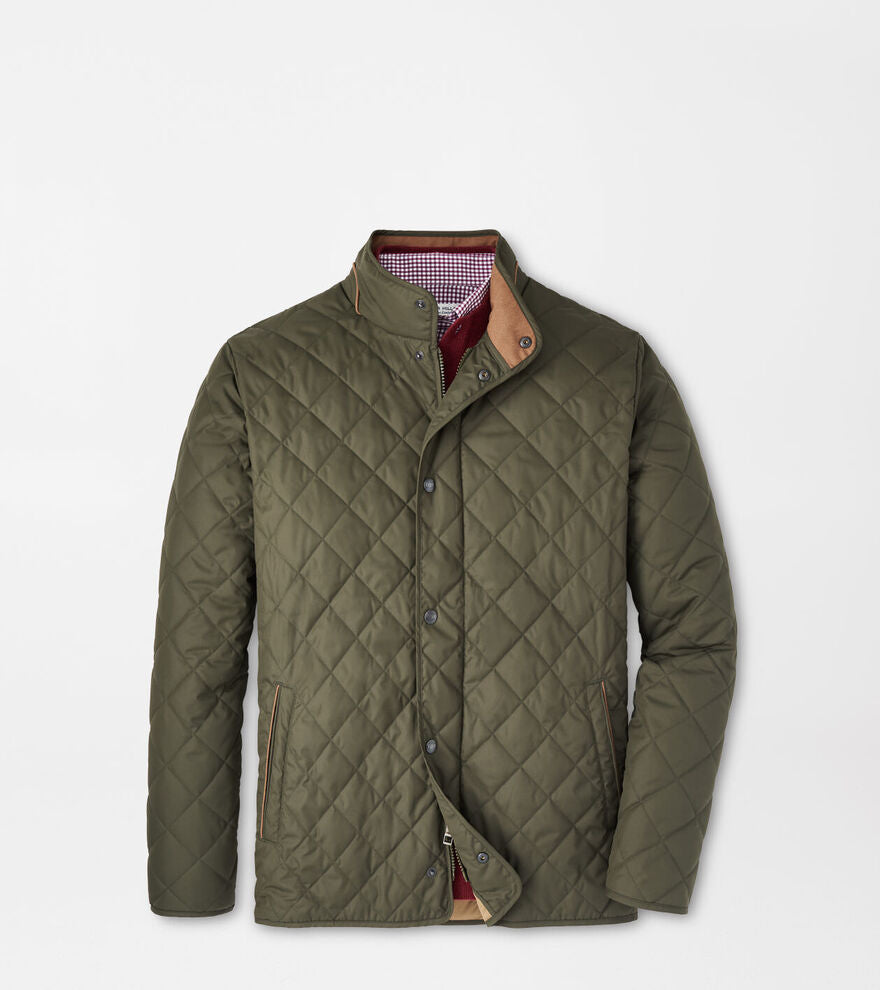 Peter Millar Suffolk Quilted Travel Coat (3 Colors)