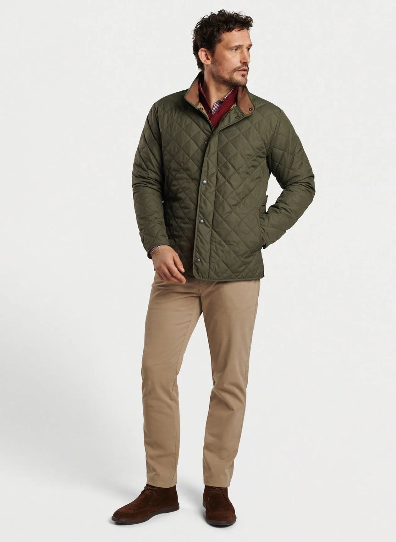 Peter Millar Suffolk Quilted Travel Coat (3 Colors)