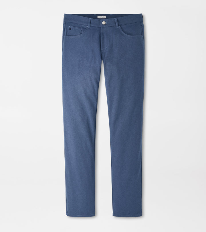 Peter Millar EB66 Melange Performance 5 Pockets - Soft Navy