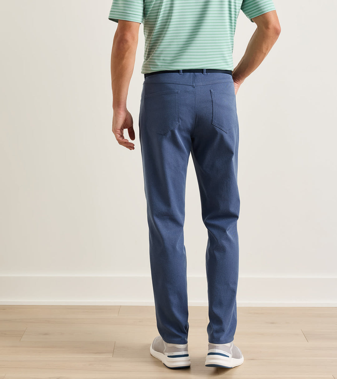 Peter Millar EB66 Melange Performance 5 Pockets - Soft Navy