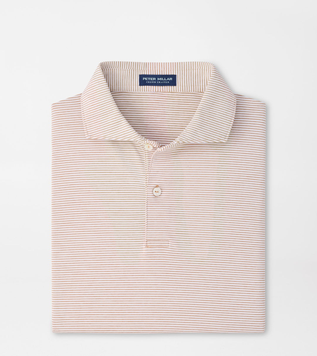 Peter Millar Cadenza Performance Jersey Polo- Light Nutmeg