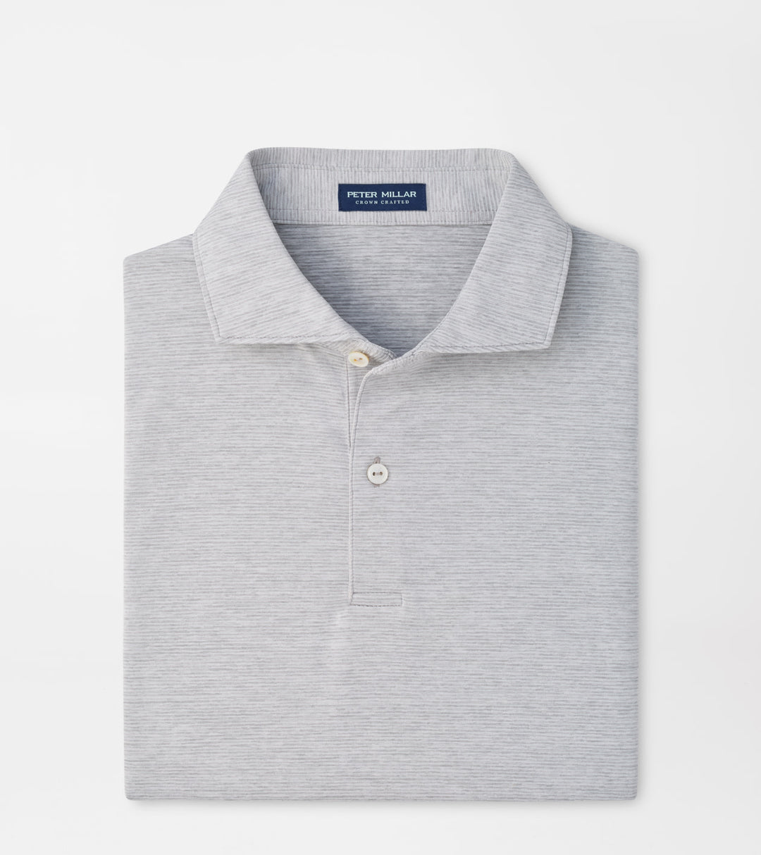 Peter Millar Treble Performance Jersey Polo- Gale Grey