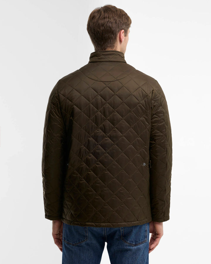 Barbour Flyweight Chelsea Quilted Jacket - Olive