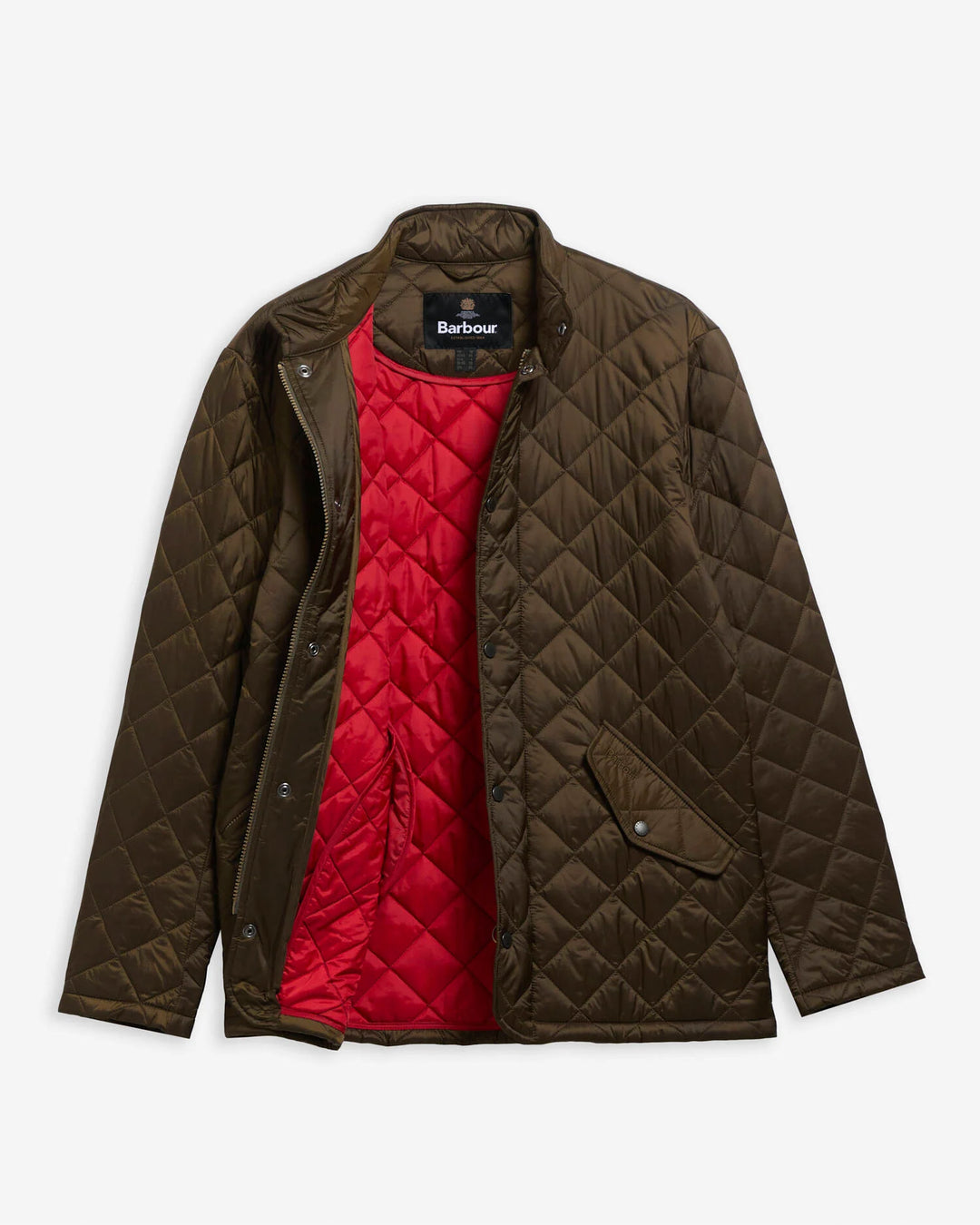 Barbour Flyweight Chelsea Quilted Jacket - Olive