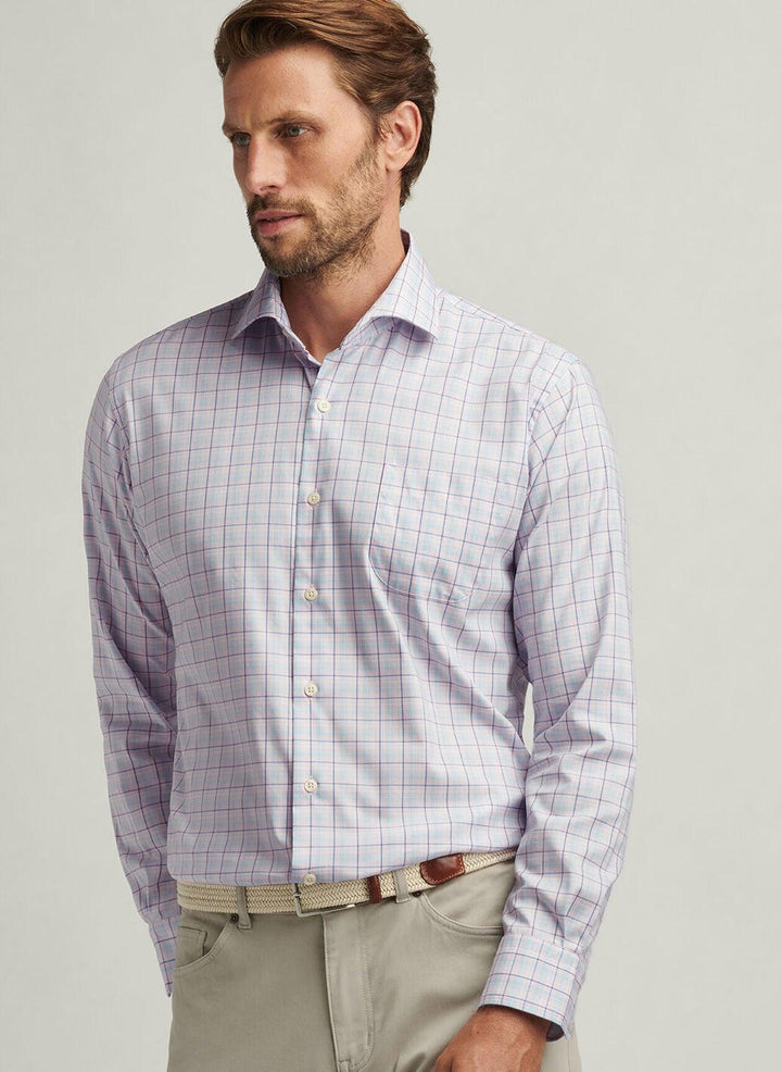 Peter Millar Huron Cotton-Stretch Sport Shirt