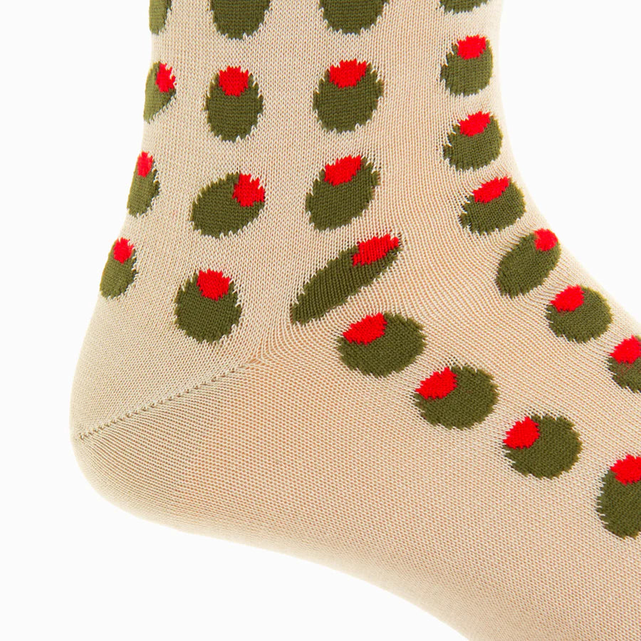 The Shirt Shop Socks - Olives