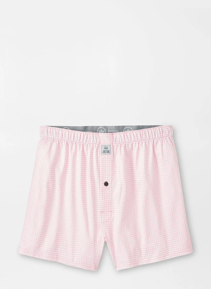 Peter Millar Nebraska Gingham Check Boxer (2 Colors)