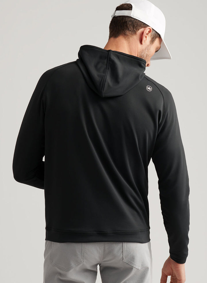 Peter Millar Pine Performance Hoodie- Black