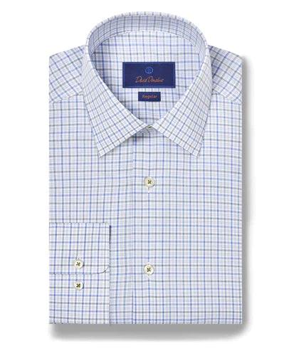 david donahue regular fit dress shirt Amazon.com: David Donahue Men's Trim Fit White Non-Iron Dress Shirt, 18.5 x 34-35 : Clothing, Shoes & Jewelry